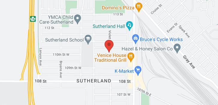 map of 118 110th ST W